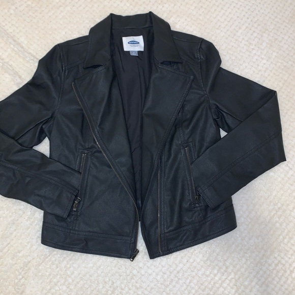 Old Navy pleather jacket - Picture 1 of 4